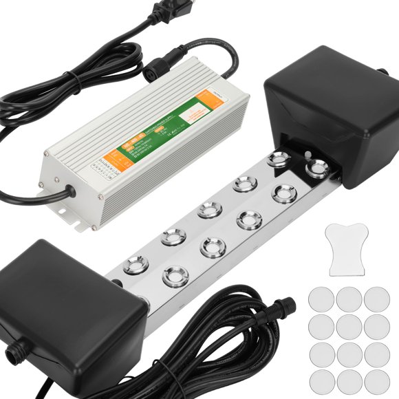 Generador de niebla ultrasónico Qnemaei 12 cabezas 9000 ml/h