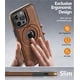 thumbnail image 5 of Funda de piel magnética VAUSERDY para iPhone 14 Pro Max, 5 of 7