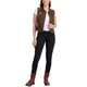 thumbnail image 2 of INSPIRE CHIC Chaleco de Mezclilla sin Mangas para Mujer con Botones Lavados Chaqueta Café Oscuro 3XL, 2 of 6