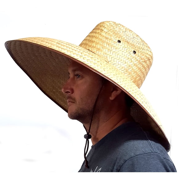 Sombrero Lifeguard de Ala Ancha con Correa Ajustable de Voyager Tools