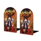 thumbnail image 1 of Neon Genesis Evangelion Sujetalibros decorativos temáticos, tope para estantería con base antideslizante, uso dual para hogar y oficina - 2 piezas, 1 of 6
