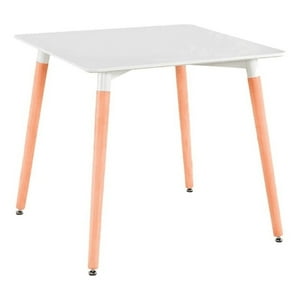 Moadchile - Mesa Eames Cuadrada 80X80 Cm Blanca