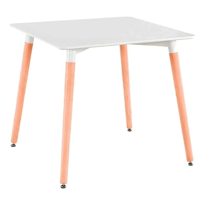 Moadchile - Mesa Eames Cuadrada 80x80 Cm Blanca