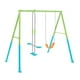 thumbnail image 1 of Set Columpio de 2 Accesorios Intex Two Feature Swing Set Verde Azul Mod 1, 1 of 7