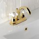 thumbnail image 4 of Grifo para baño Kingston Brass KS7612PX de 10 cm, latón pulido, 4 of 5