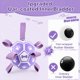 thumbnail image 3 of Pelota de fútbol para perros Kylinsure 15 cm con correa morada, 3 of 9