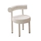 thumbnail image 2 of Tocador Simple Y Casual, Silla Para Apartamento, Dormitorio, Cafetería, Color Blanco, 2 of 5