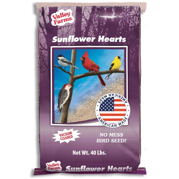 Corazones de Girasol Valley Farms para Aves 18 kg a Granel