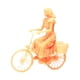 thumbnail image 3 of Figuras De Personas En Miniatura Sin Pintar A Escala 1/87 Para Chica En Bicicleta De Escena En Miniatura, 3 of 5