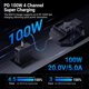 thumbnail image 2 of Cargador de Baterías NEEWER 4 Canales NPF PD 100W con Pantalla OLED, 2 of 9
