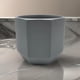 thumbnail image 4 of Macetero Maceta De Ceramica Gris Lineas Verticales L, 4 of 8