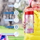 thumbnail image 5 of JOJO SiwaBotella de Agua con Tapa Pop Top de Un Toque, Acero Inoxidable, a Prueba de Fugas, para Deportes, Botella Infantil rosa 12 oz, 5 of 6