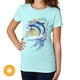 thumbnail image 2 of Camiseta Para Jóvenes - Delfines En Acuarela - Azul Hielo De Para - Camiseta (xl), 2 of 4