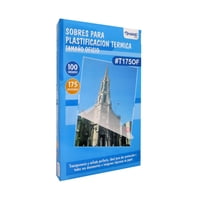 Hand - 100 Laminas Micas Termolaminadora Oficio 175 Micrones - Ps