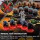 thumbnail image 3 of Paquete de bases Standee CZYY de plástico hexagonales Gloomhaven, 27 unidades, con rastreador, 3 of 7