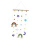 thumbnail image 1 of Macrame Rainbow Wall Hanging Room Exhibición De Fotos Pom Ball String Ornament B, 1 of 5