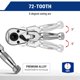 thumbnail image 5 of Llave de carraca corta WORKPRO 1/4" reversible, 5 of 7