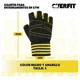 thumbnail image 3 of Guantes Gym Deportivos Overfit Talla L Pesas Fitness Negro L, 3 of 3