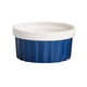 thumbnail image 5 of Cuenco De Cerámica Duradero Para Hornear De Porcelana Para Soufflé, Creme Brulee Blue, 5 of 5
