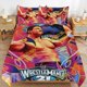 thumbnail image 1 of WWE Quick Clean Structure Long Wear Fit Minimal Surface Duvet Cover Sets Practical Bedding, 1 of 3
