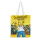 thumbnail image 1 of The Simpsons Bolso de tela con estampado de lienzo para mujer, bolsa de compras reutilizable y estética, con cremallera interior, regalo para mujer,40*45cm., 1 of 6