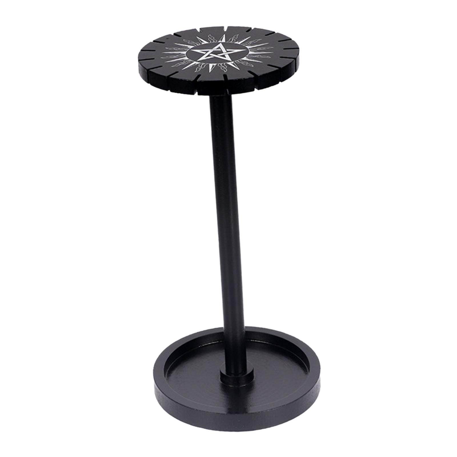 Bothyi - Marco De Exhibición De Péndulo De Madera Adorno De Soporte De Piedra Durable Para Mineral