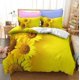 thumbnail image 1 of Sunflower Flowers Gift 0 BP0 Quilt Duvet Cover Set Pillowcase Super 3-Piece Bedding Set, 1 of 5