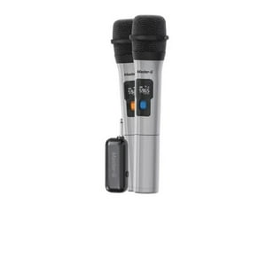 Par De Micrófonos Inalámbricos Con Receptor Uhf Master-G – Calidad Y Libertad De Movimiento