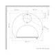 thumbnail image 3 of Calefactor a leña Amesti Rondo 490, 3 of 5