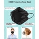 thumbnail image 5 of Mascarillas KN95 KOZUVEE Pack de 100 unidades negro para adultos, 5 of 9