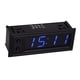 thumbnail image 3 of Coche Reloj Temperatura Voltaje Monitor Panel Medidor Profesional Reemplaza DIY, 3 of 5