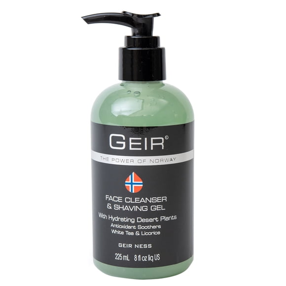 Gel Limpiador Facial y para Afeitar Geir Ness Algas Árticas 225 ml