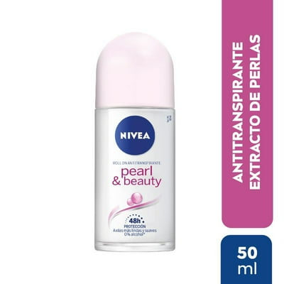 Desodorante Mujer Roll On Pearl & Beauty Frasco 50 G Nivea