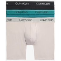 Calzoncillos Tipo Bóxer Calvin Klein Microelásticos Para Hombre, Paquete De 3