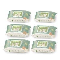 Toallitas Húmedas Con Tapa Pack 6X80 Unidades Lubabycas