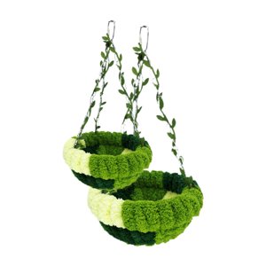 Magideal - Hamaca Colgante, Casa Nido Para Pájaros, Juguete Para Masticar, Entrenamiento Colgante, Percha Para Pájaros, Soporte, Hamaca Para Pájaros Para Agaporn Pequeño