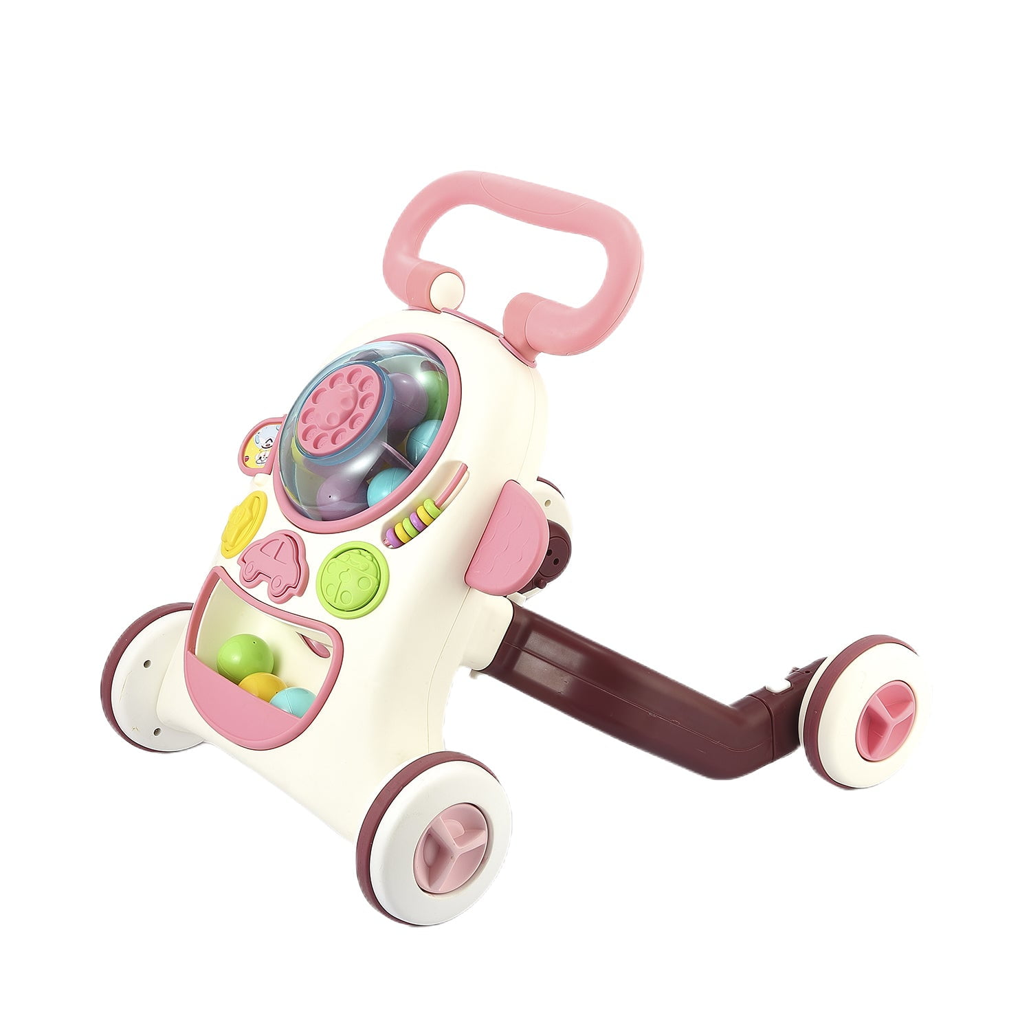 Bebesit - Corre Pasillo Caminador 2 En 1 Rosado