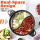 thumbnail image 3 of Olla eléctrica SENSCHEF 4L con divisor de doble sabor 1500W, 3 of 8