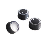 Magideal - Perilla De Control De Temperatura Del Aire Acondicionado Del Calentador De 3 Piezas 84141127 Componentes Repuestos Para Automóviles Montaje Fácil De