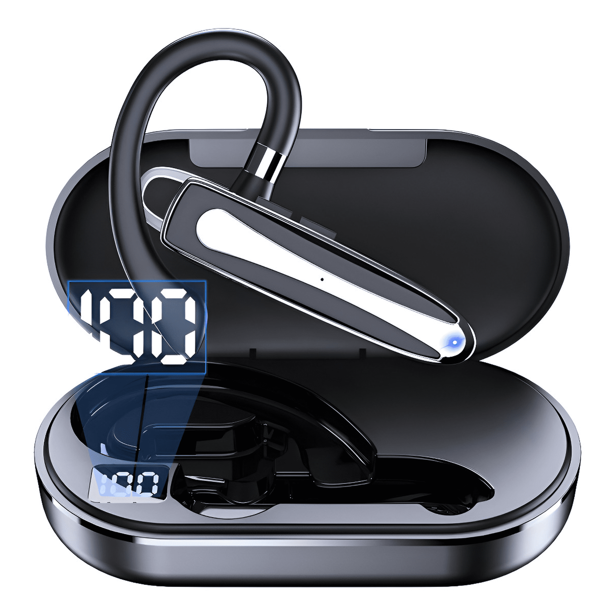 Audífono Manos Libres Belug Bluetooth Profesiona Negro