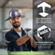 thumbnail image 2 of Visera para casco de seguridad DelugeLuxe de ala completa con 3 paneles y clips, 2 of 6