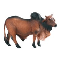 Bothyi - Figuritas De Vaca, Juego De Figuras De Acción, Juguetes, Modelo De Ganado Para Decoración Del Hogar, Marrón