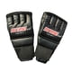 thumbnail image 2 of MMA Half Finger Boxing Fight Guantes Guantes De Entrenamiento Mitt Para Adultos Negro 3, 2 of 5