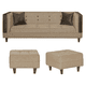 thumbnail image 1 of Sofa Santa Monica + 2 Puff Beige, 1 of 3