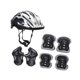 thumbnail image 3 of Casco De Bicicleta Para Ni?os Casco De Patinaje Sobre Ruedas Para Ciclismo Patín De Ruedas Multideportivo Plata Negro, 3 of 5