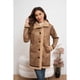 thumbnail image 1 of Chaqueta Abrigo Mujer Largo Interior Chiporro Tendencia Moda 7586, 1 of 4