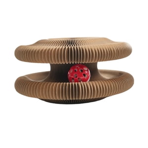 Ioensy - Tablero Rascador Para Gatos, Juguete De Acordeón Para Gatos, Pelota Para Rascar Gatos