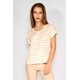 thumbnail image 1 of Polera Rayas Lurex Sofía Beige/Blanco beige L, 1 of 5