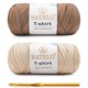thumbnail image 1 of Hilo BATELO 400 g/132 m Poliéster Pack de 2 (Caqui+Marrón), 1 of 8