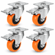 thumbnail image 1 of Pack 4 Ruedas Giratorias con Freno 2 Pulgadas, 1 of 2